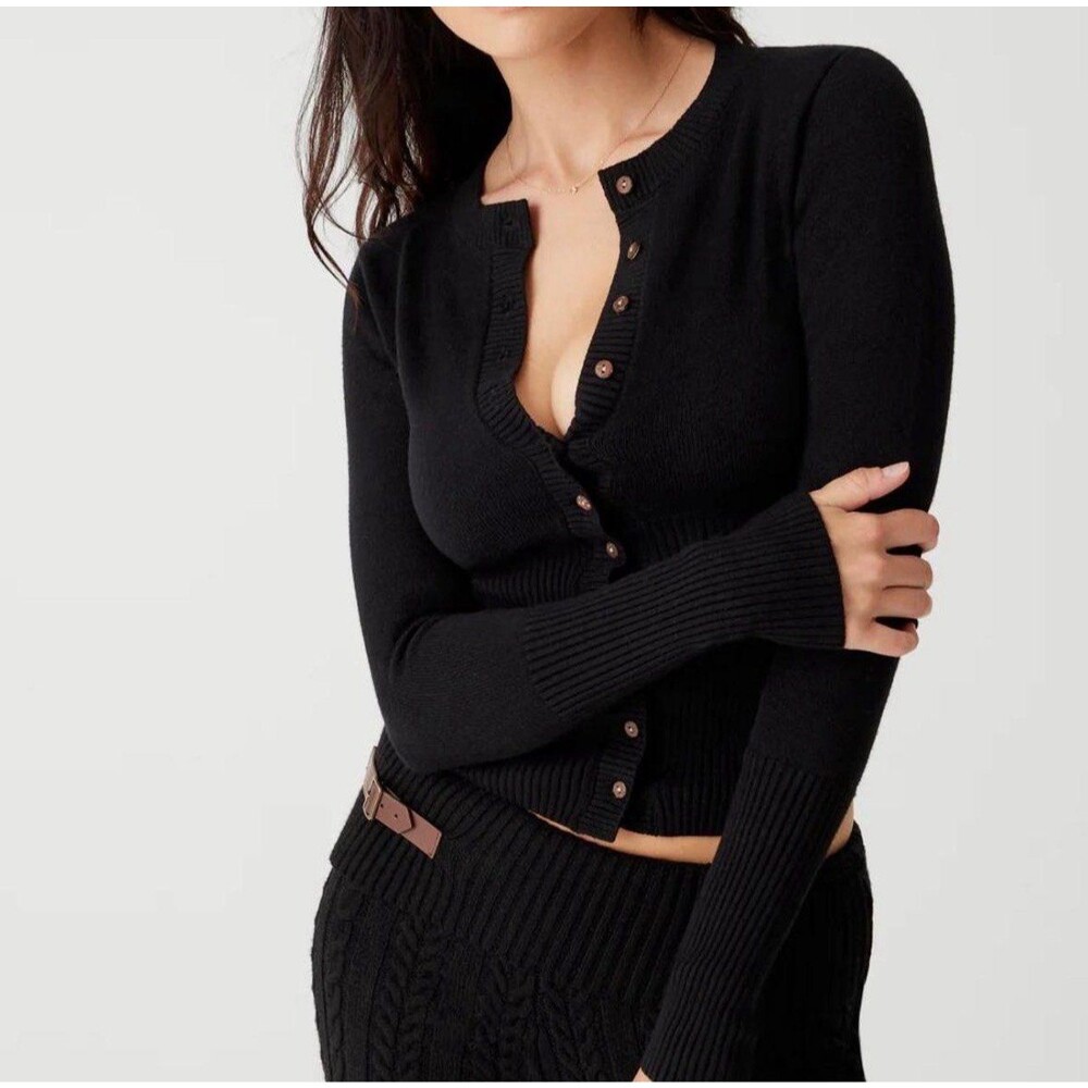 Frankie’s Bikinis Lenon Softknit Cardigan